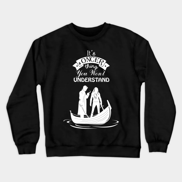 Captain Swan. Hook And Emma. OUAT. Crewneck Sweatshirt by KsuAnn